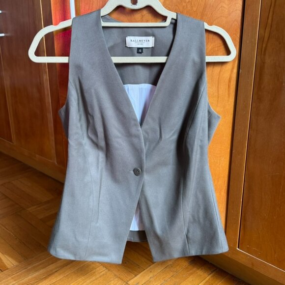 Kallmeyer Grey Vest (size S) WORN ONCE - Picture 1 of 11
